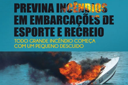 Prevenção de incêndios em embarcações de esporte e recreio